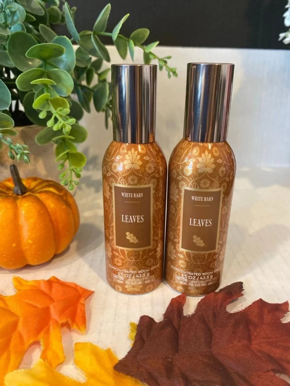 “Leaves” Bath & Body Works NEW Concentrated Room Sprays X 2